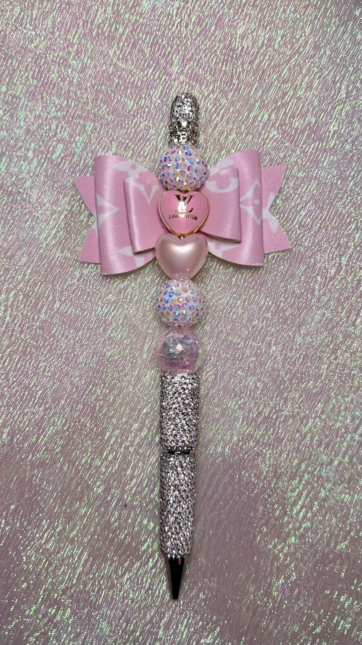 LV beaded pen