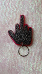Middle finger keychain *DEFECT*
