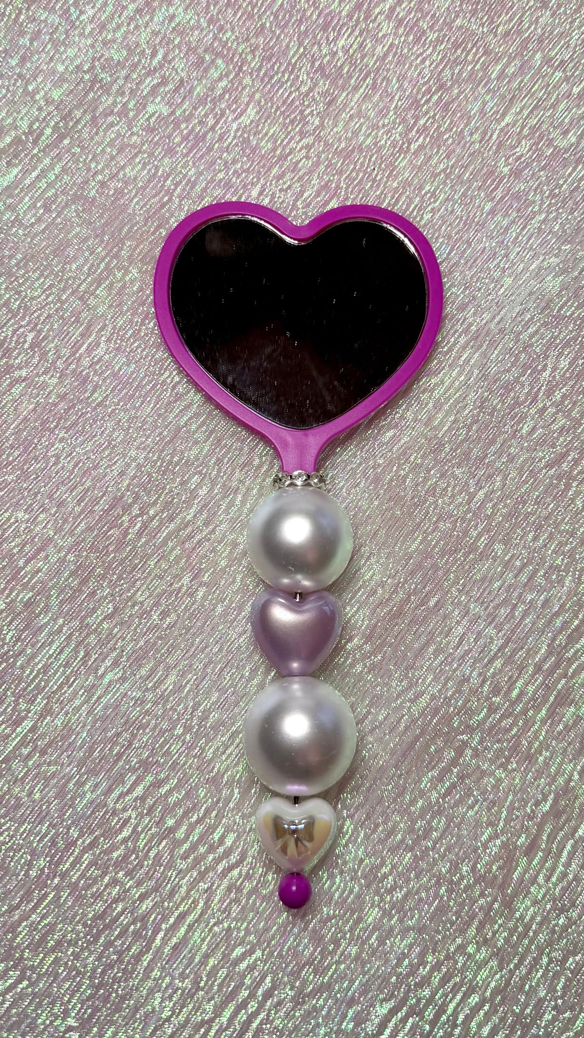 Mini handheld mirror