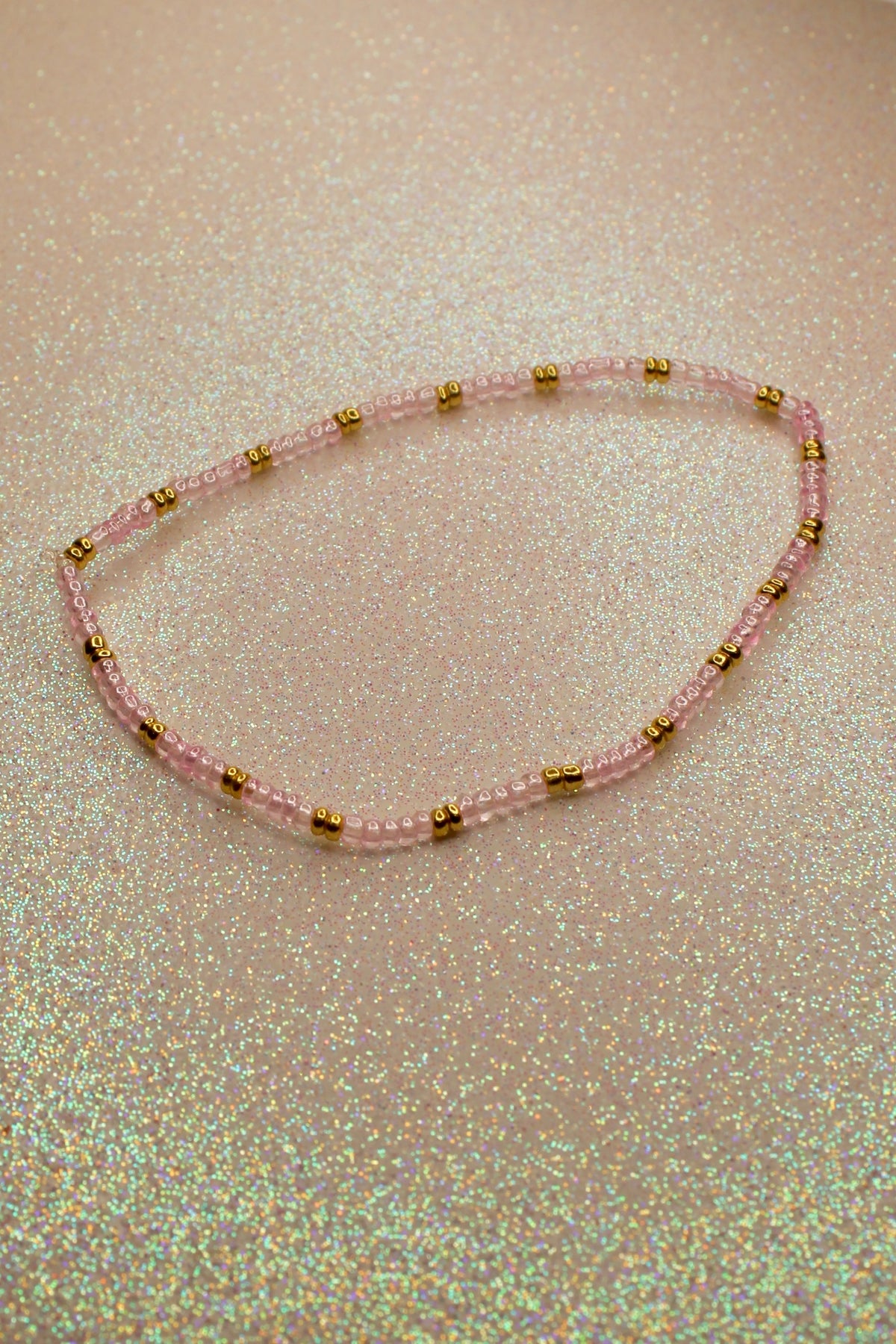 Pink stackable bracelet