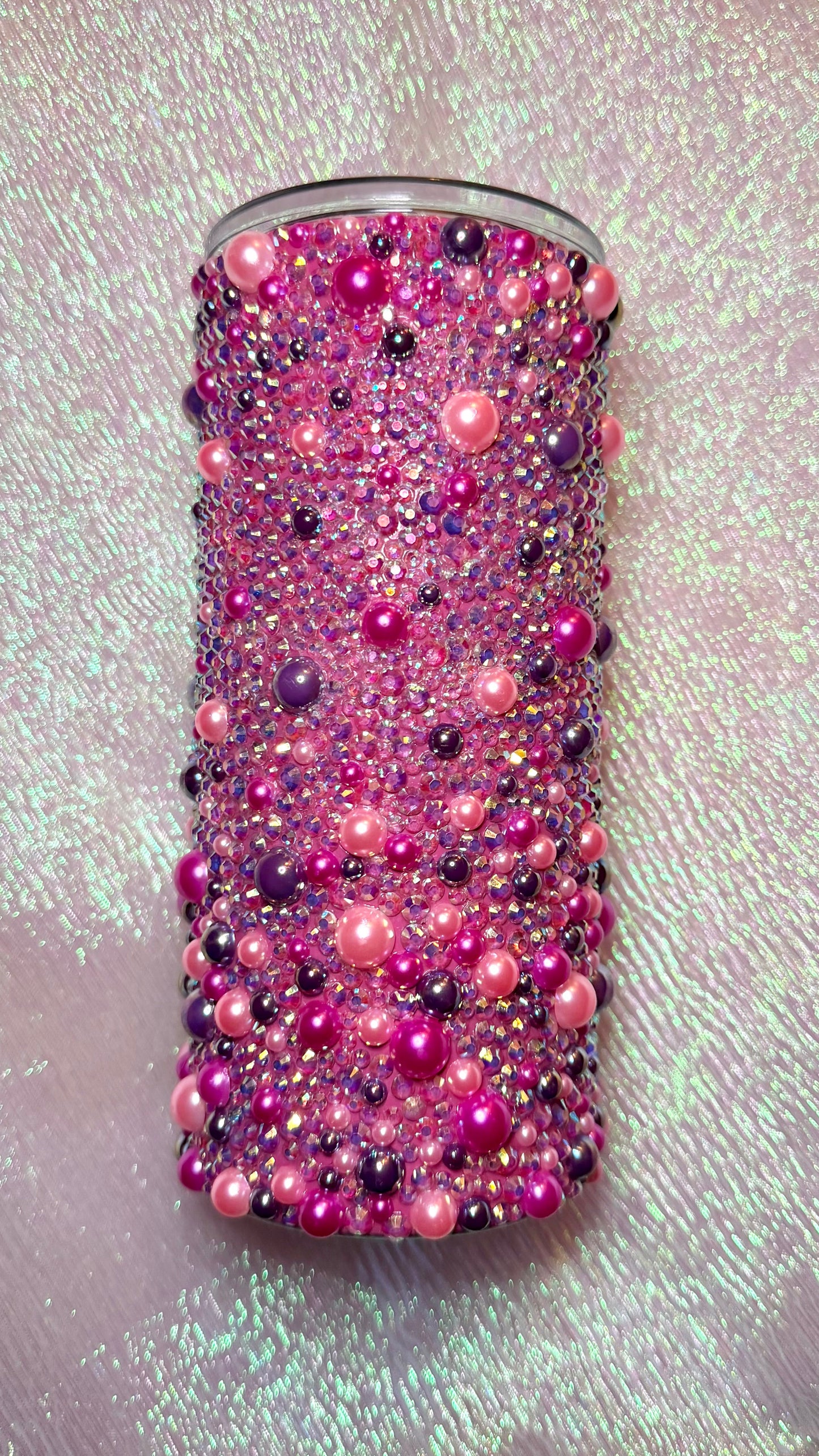 Rhinestone tumbler *DEFECT*