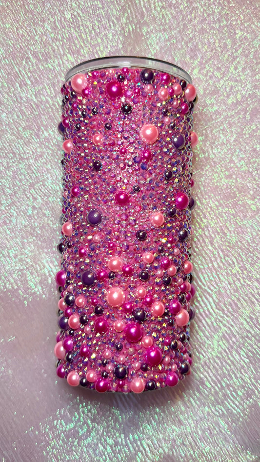 Rhinestone tumbler *DEFECT*