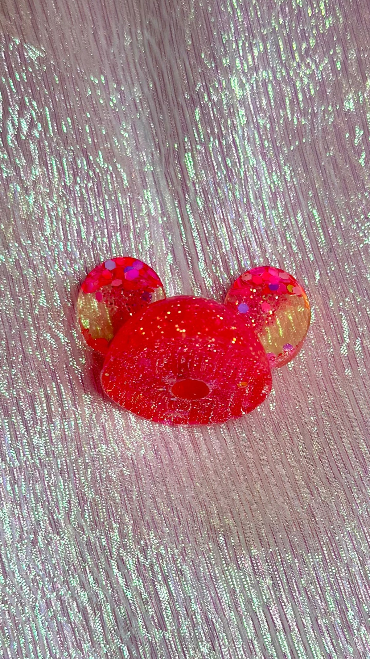 Mickey Mouse straw topper *DEFECT*